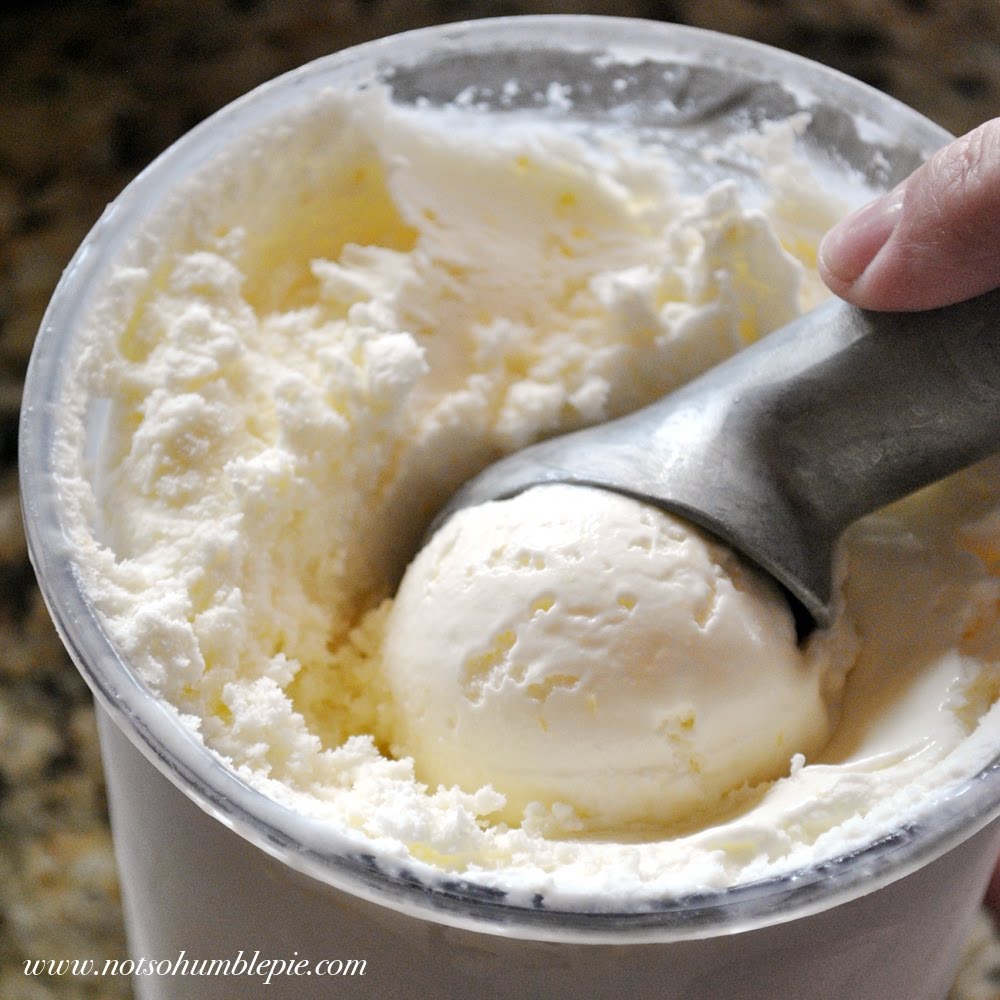 Not So Humble Pie PhiladelphiaStyle Lemon Ice Cream