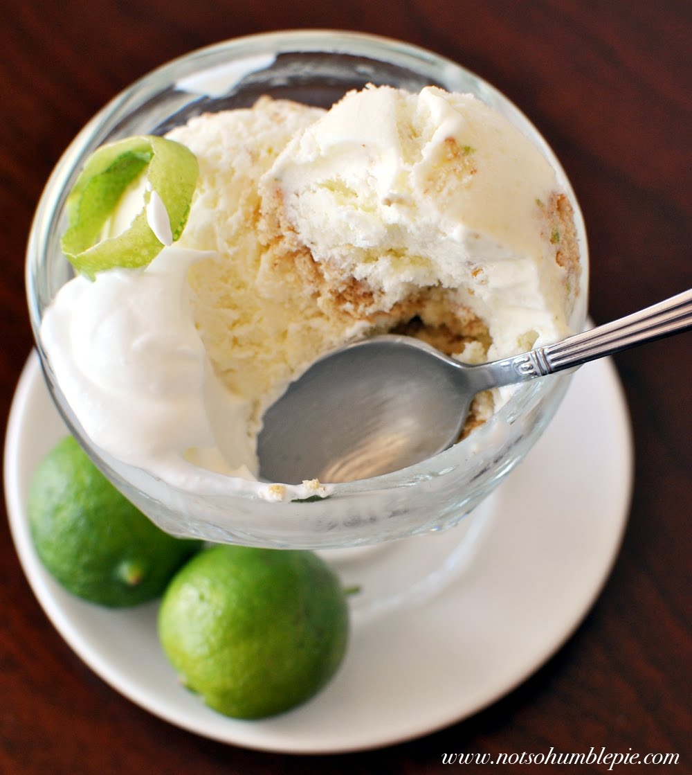 Not So Humble Pie Key Lime with Graham Cracker Gelato