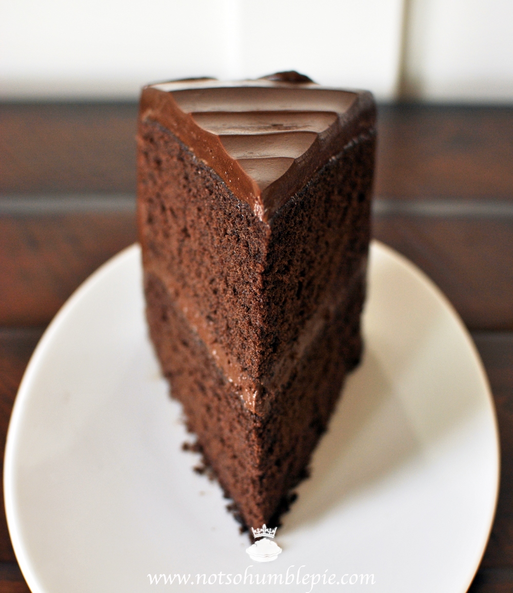 Not So Humble Pie: Big Chocolate Cake