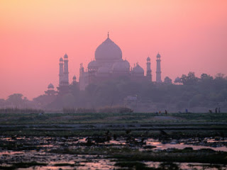 Taj Mahal at Sunrise
