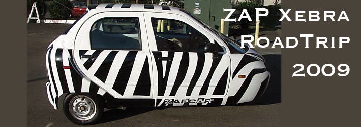 ZAP Xebra Road Trip 2009