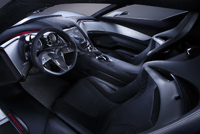 Chevrolet Corvette Stingray Hybrid Concept on 2009 Chevrolet Corvette Stingray Concept