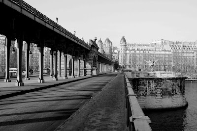 Pont Bir-Hakem paris guillaume lelasseux 2009 Noir et Blanc