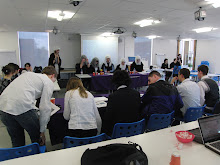 Students creating On Trial, 2010