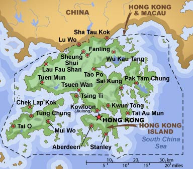 Hong kong map of world maps Hong kong map of world maps