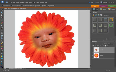 Flower Child Photoshop Tutorial