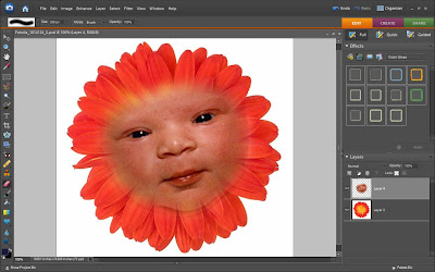 Flower Child Photoshop Tutorial