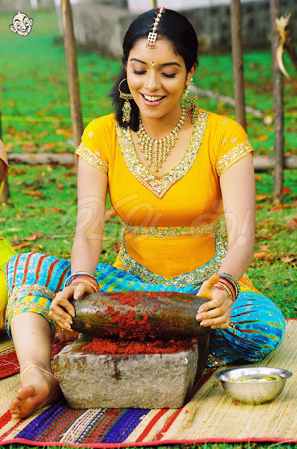 INDIAN POPULA ACTRESS ASIN IN TRADITIONAL DRESS