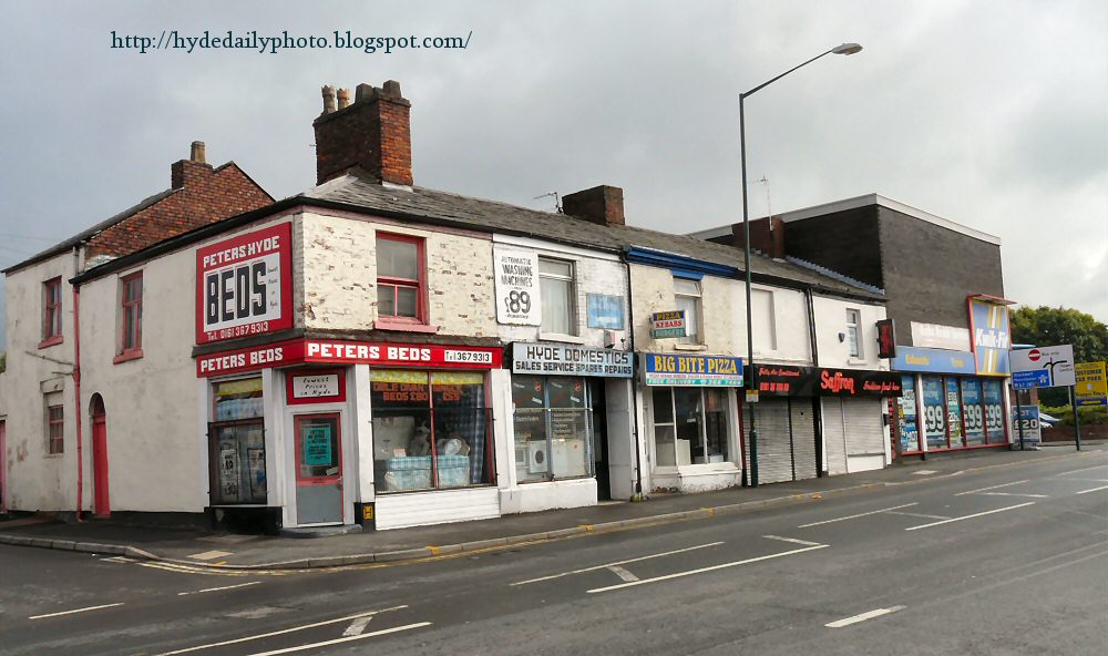 Hyde Daily Photo Volume 1 (2006 2011) Shops on Manchester Road