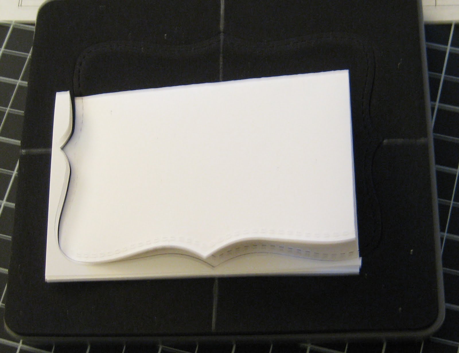 StampnDesign Serene Top Note Card