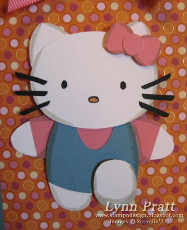 StampnDesign Hello Kitty Punch Art