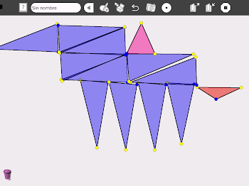 Creando  triángulos en Etoys