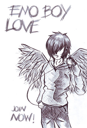 emo i love you cartoon. emo i love you cartoon.