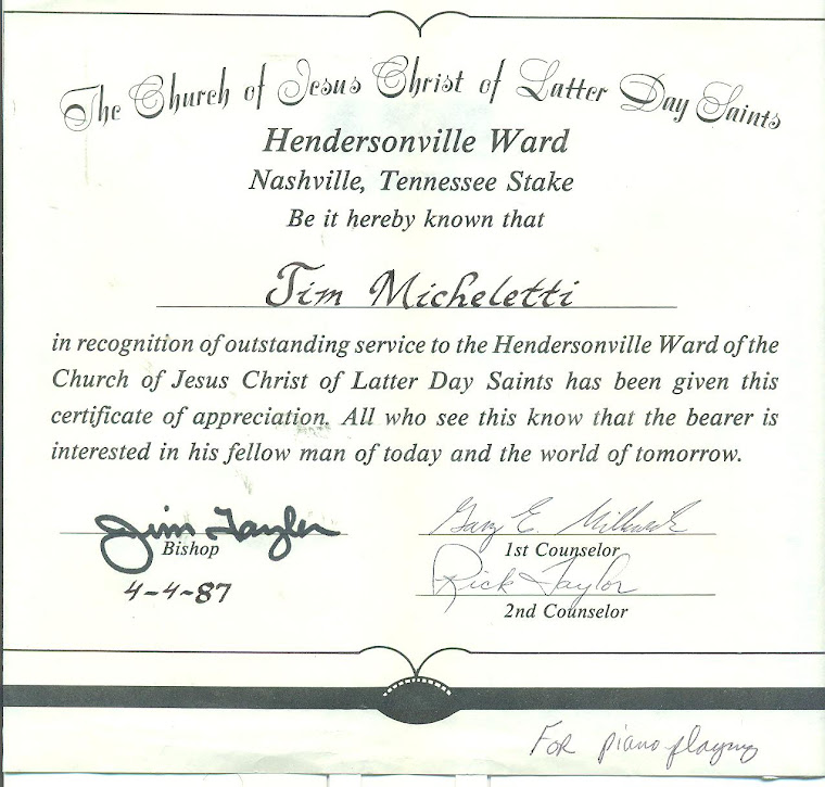 Hendersonville Ward Bishopric Says Thanks