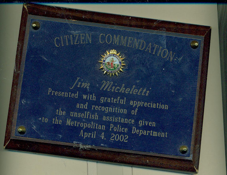 GOOD CITIZENSHIP COMMENDATION FROM POLICE, MAYOR OF NASHVILLE, TN