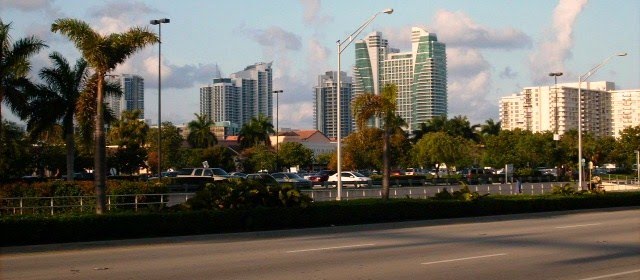 Looking towards southern Hollywood Beach