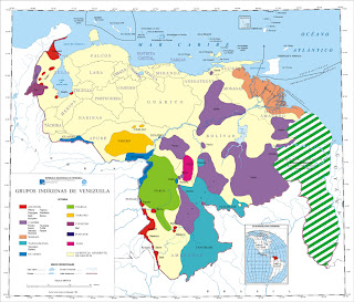 Ubicacion De Los Indigenas Del Pasado En Venezuela