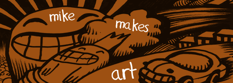 mike makes art