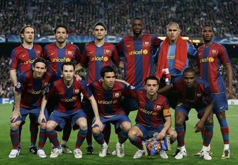 barcelona team photos