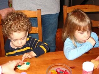 decorating cookies