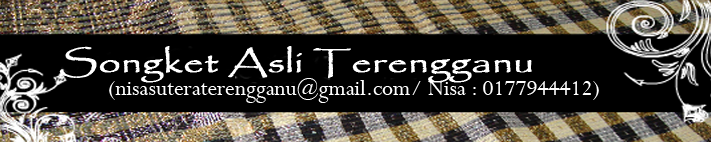 Songket Asli Terengganu