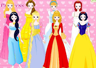 Vestir a las princesas ~ Juegos de muñecas