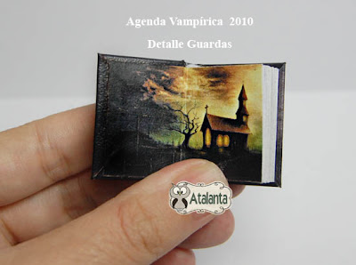 Agenda libro miniatura - miniature book