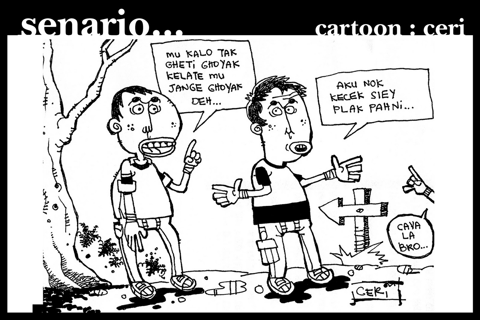 KARTUN - Cakap Kelate Deh!!! KARTUN - Cakap Kelate Deh!!!