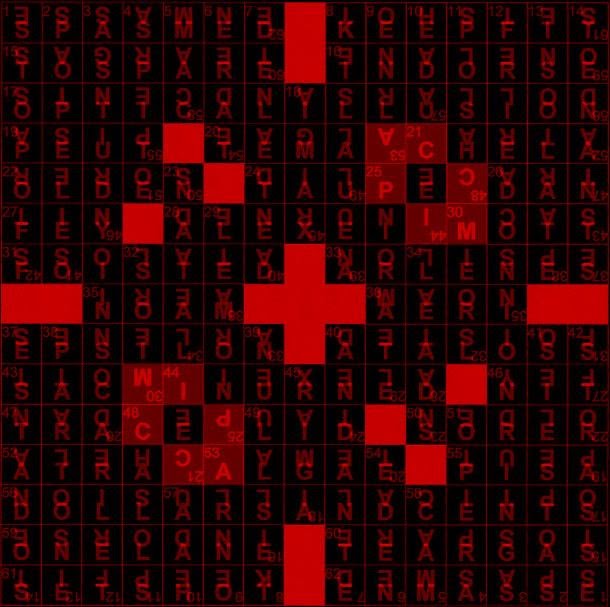 The New York Times Crossword in Gothic 05.28.10 — Optical Illusion