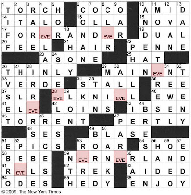The New York Times Crossword In Gothic December 2009 We have 1 answer for this clue. the new york times crossword in gothic