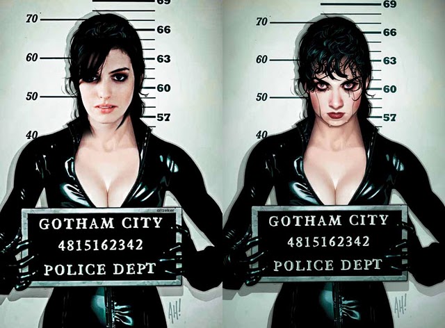 Selina Kyle hairstyle