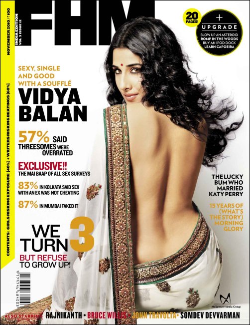 Vidya Balan Hot FHM November 2010