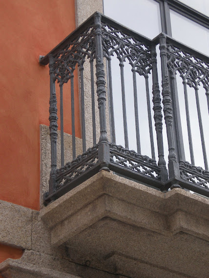 Fachadas - Varandas de ferro fundido / Facades - cast iron balconies
