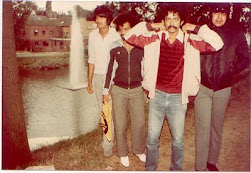 With cadet R.Chauhan and local dutch indian origin citizens in Terneuzen(Holland) in 1983