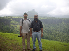 Trekkers Jayeesh.A.Shah and myself(Sunday 23-8-2009).Trekking Acquaitances.