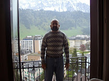 Balcony of "edeilweiss Hotel" in Engelberg(Switzerland.