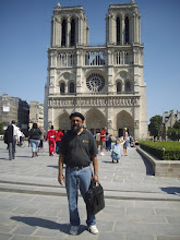 Rudolph.A.Furtado at Notre Dame cathedral in Paris.(Monday 24-5-2010).