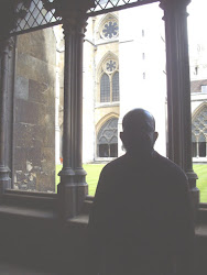 Inside the courtyard of "Westminister Abbey Cathedral"