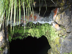 Underground Water storage reservouir of the Buddhist caves in Rajmachi.