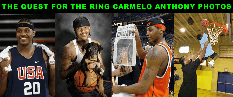 The Quest for the Ring Carmelo Anthony Photos