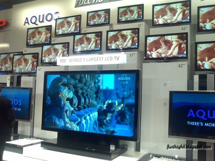 . World's Largest LCD TV