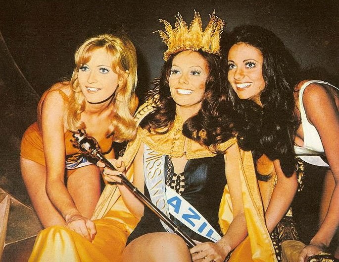 Misses em Manchete TOP 5 Miss Mundo 1971