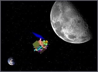 Chandrayaan-1 enters lunar orbit, sucessfully orbiting the moon