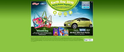 Kelloggs.com/earthday, Kellogg's Earth Day 2010 Sweepstakes