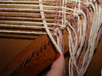 weave your loop down