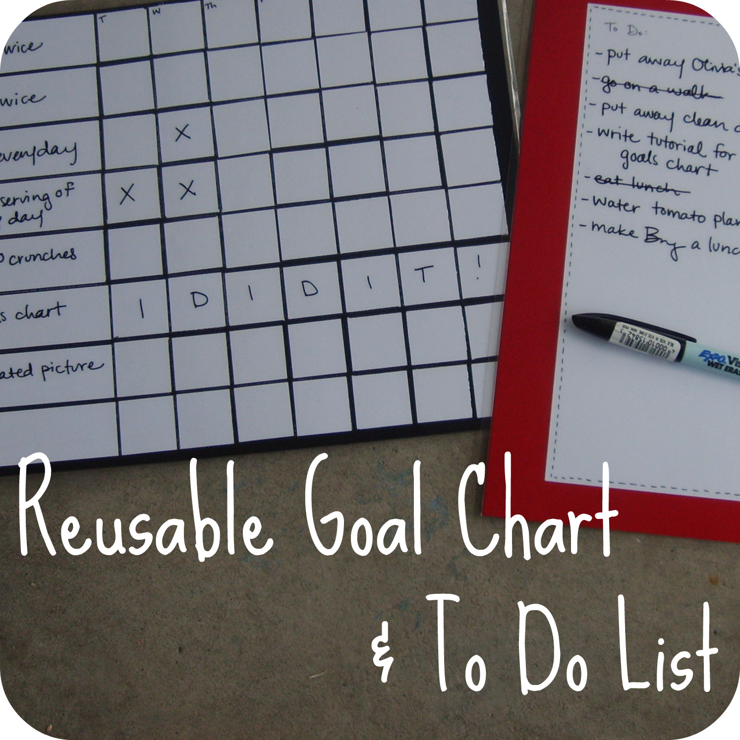 to do list charts