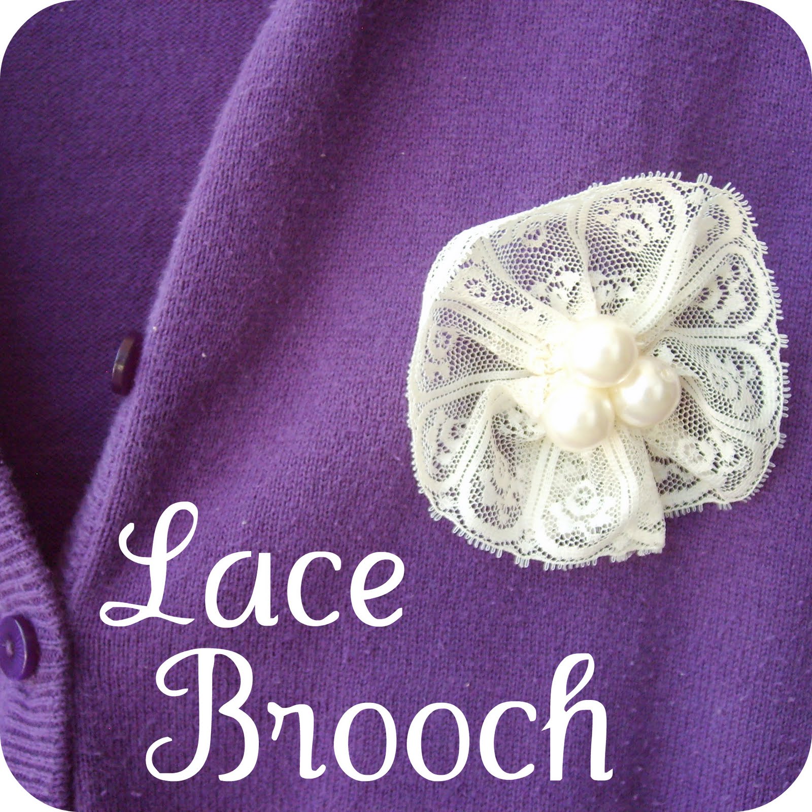 Lace Brooch