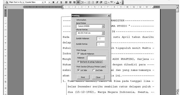 Software MultiadaProduk IT Software Notaris Cetak Akta