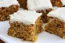 Hearty Carrot Cake W/ Cream Cheese Frost