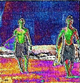 Two Surfers